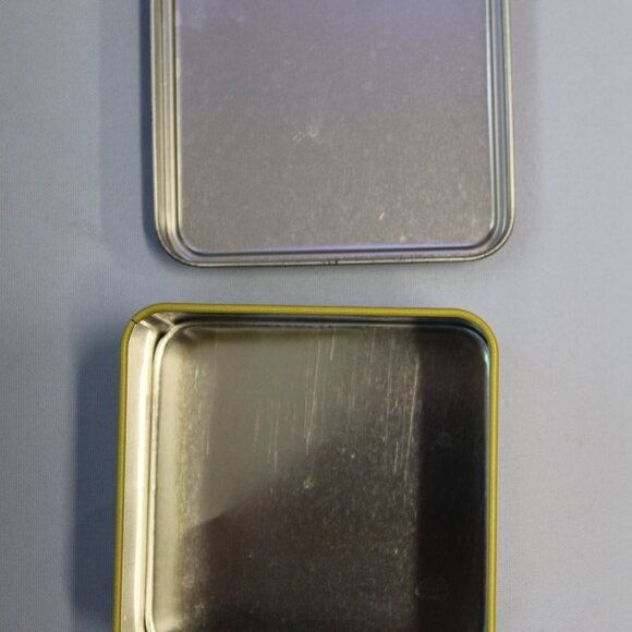 Vintage Fossil Watch Tin - Peacock & Tree Design - Collectible Storage Box - Picture 3 of 7